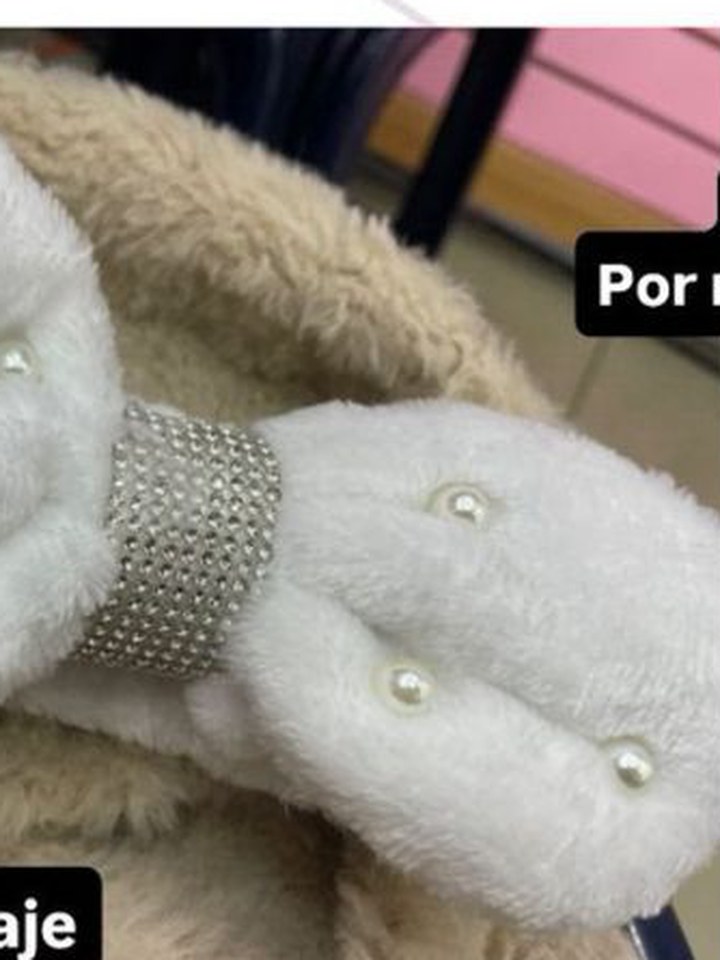 Balaca de maquillaje perlas