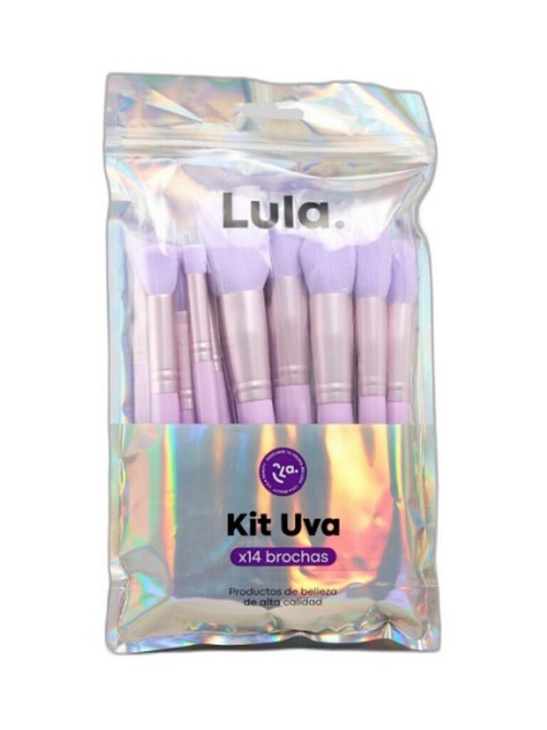 Kit de Brochas X14 Pcs Uva Lula