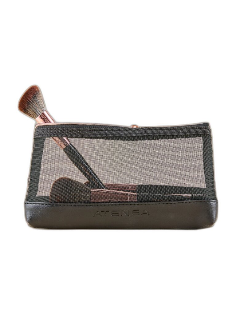 Kit de Brochas de Maquillaje Glam Rose x 8 Pcs